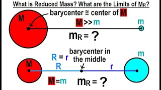 Astrophysics: Binary Star System  (33 of TBD) What is Reduced Mass? What are the Limits of Mr?