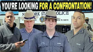 NYS Trooper Tries to Gaslight Journalist & Fails Misrably! When Will They Learn? 1st Amendment Audit