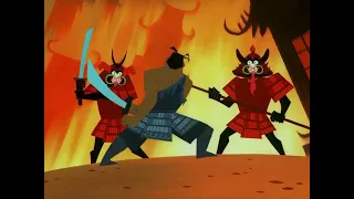Aku soldiers defeated.