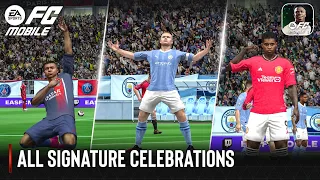 EA SPORTS FC Mobile | All Signature Celebrations