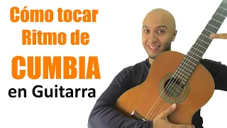 COMO TOCAR RITMO DE CUMBIA EN GUITARRA (2 Ritmos Fáciles)