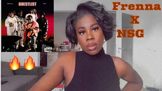 Frenna - Guestlist ft. NSG (Prod. by Spanker & 4PLAY) | Reaction| Schellinx