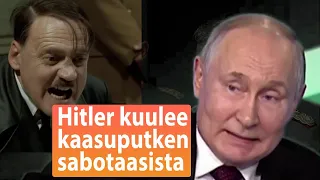 Hitler kuulee kaasuputken sabotaasista