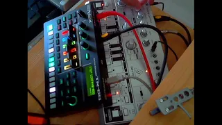 Roland TR-6s + Behringer TD-3  AcidTechno