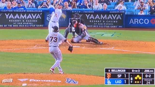 CODY BELLINGER | GO-AHEAD GRAND SLAM IN 8TH INNING | DODGERS  5 GIANTS 1 | MLB | MLB.TV | SPECTRUM