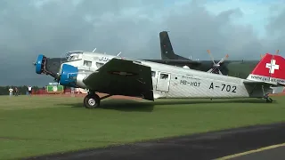 Takeoff Junkers Ju52 Ju-Air HB-HOT