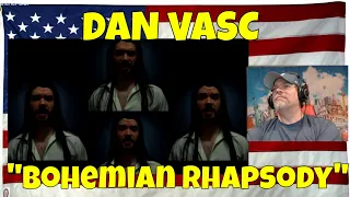 "Bohemian Rhapsody" - QUEEN cover - DAN VASC - REACTION - incredible!