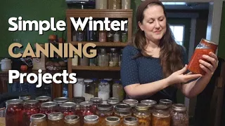 Easy Winter Food Preservation on the #threeriverschallenge