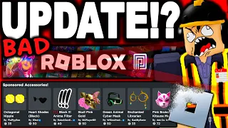 BAD ADS Updates For Accessories/Website & Games!? (ROBLOX)