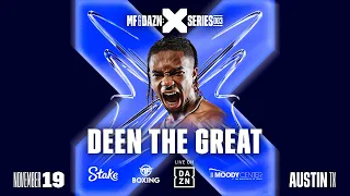 Misfits x DAZN X Series 003: Deen The Great vs. Walid Sharks Press Conference Livestream