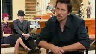 Johnny Deep - Public Enemies - Christian Bale Interview - EXCLUSIVE