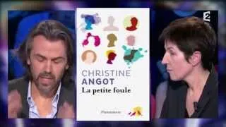 Christine Angot 22 mars 2014 On n'est pas couché #ONPC