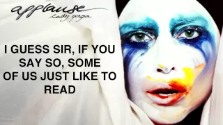 Lady Gaga   Applause Lyric Video