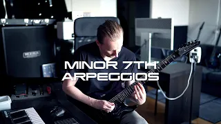 Wintersun Jari Plays Minor 7th Arpeggios With Aristides Guitar