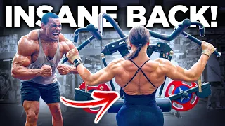 The Craziest Back I've Ever Seen on a Woman