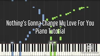 George Benson - Nothing's Gonna Change My Love For You [Piano Tutorial] (Synthesia)