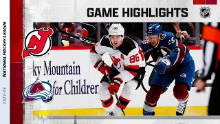 Devils @ Avalanche 3/1 | NHL Highlights 2023