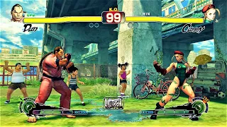 Dan vs Cammy (Hardest )  Ultra Street Fighter IV.