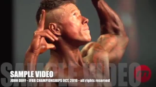 JOHN DUFF - IFBB OCT, 2016 State Championships