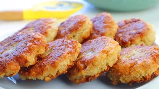 Incredibly Delicious CUTLETS without a gram of Meat! Budget! Oatmeal cutlets, Lean!