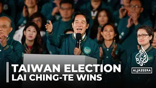 Taiwan ruling party’s Lai wins presidential election