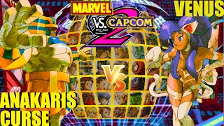 MvC2 Mvci Umvc3 ANAKARISCURSE vs VENUS pt 2