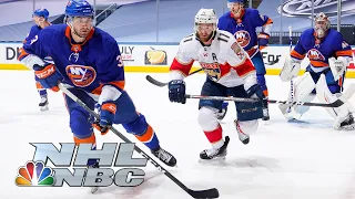 NHL Stanley Cup Qualifying Round: Panthers vs. Islanders | Game 2 EXTENDED HIGHLIGHTS | NBC Sports