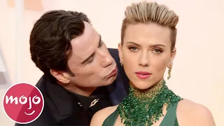 Top 10 Most Awkward Celebrity Kisses