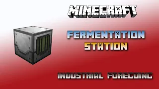 Fermentation Station 💎 Minecraft Industrial Foregoing Tutorial 💎 English