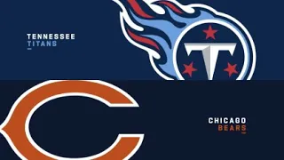 Titans vs Bears Week 1 Simulation | Madden 25 Rosters