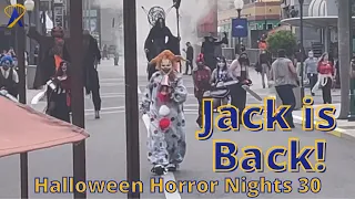 Jack is Back! Halloween Horror Nights Opening Scearemony 2021