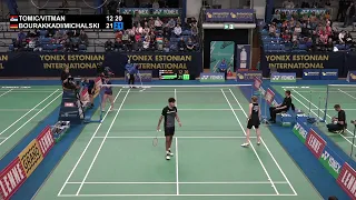 Match point - Tomic / Vitman vs Bourakkadi / Michalski - XD, SF- Estonian Int. 2022