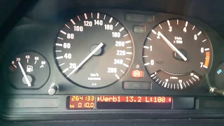 BMW E34 535 0-150 Acceleration Przyspieszenie Stock 211hp M30B35