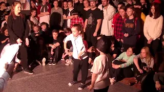 Battle 0,33. Popping Dance Kids. Настя Iva.