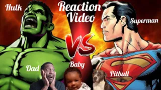 SUPERMAN VS HULK (AWESOME FIGHT) @Zimaut ANIMATION PART 2. TAMING THE BEAST REACTION VIDEO!!!!!