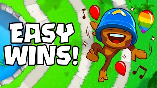The BEST STRATEGIES To EASILY WIN in Bloons TD Battles!