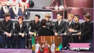 EXO Reaction to TWICE & TT @MAMA2016