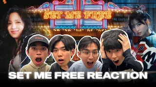 CS MAJORS REACT TO TWICE??! | TWICE (트와이스) - Set Me Free Reaction by GT Seoulstice
