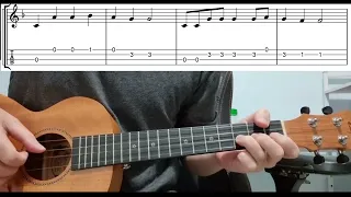 Hush Little Baby - Easy Beginner Ukulele Tab With Playthrough Tutorial Lesson