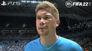 FIFA 22 - Man City vs. PSG - UEFA Champions League 21/22 Group Stage Full Match PS5 Gameplay | 4K