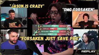 Valorant community reacts to PRX F0rsaken Biggest CLUTCH against LOUD