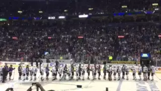 Blues Blackhawks Game 7, Closing Minute, Victory Celebration