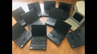 My ThinkPad Collection (14 ThinkPads)