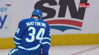 Auston Matthews 6th Goal of the Season! 10/18/17 (Detroit Red Wings vs Toronto Maple Leafs)