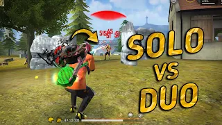 Solo vs Duo Epic Match 17 Kills Full Gameplay - Garena Free Fire