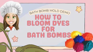 How to Bloom Dyes in Baking Soda for use in Bath Bombs