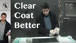 How to clear coat better with spray cans