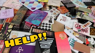 DECLUTTER MY LIFE | EYESHADOW PALETTES PART 1