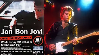 Jon Bon Jovi | Live at Melbourne Park | Melbourne 1997