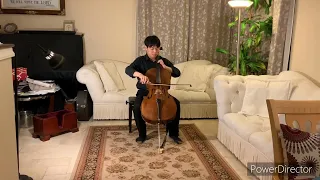 Prelude from Bach Suite No. 6 for Solo Cello